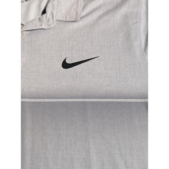 Nike Golf Stripe Polo San Francisco Giants Wolf Grey Mens Size Med - Picture 5 of 9